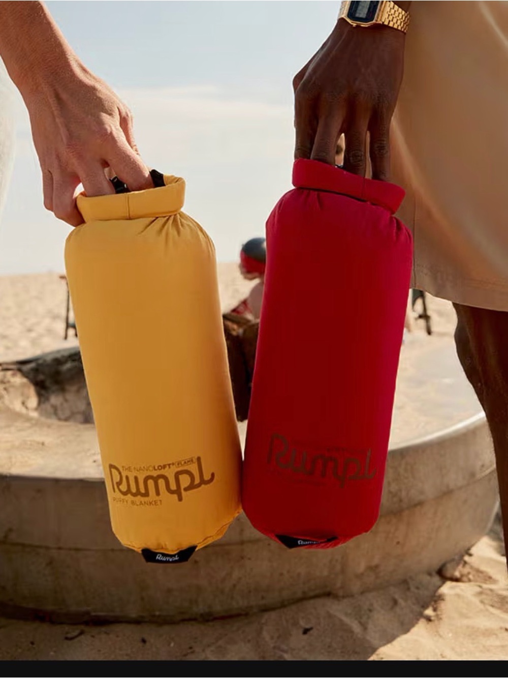 Rumpl NANOLOFT FLAME Puffy BLANKET